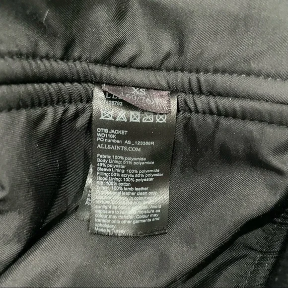 AllSaints Otis Bomber Jacket - Picture 11 of 11